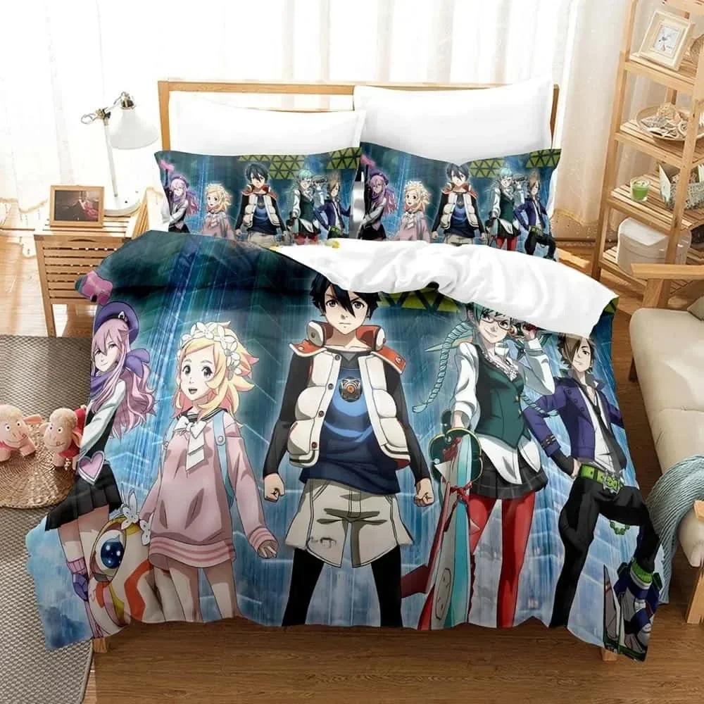 3D Print Anime Bbkbrnk Printed Bed Set Duvet Cover Pillowcase Bedding Set Bed Linen Sheet Quilt Cover Full Queen King Size