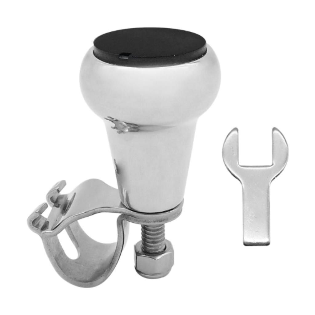 Marine Boat Steering Wheel Knob Aluminum with Wrench Sturdy Maneuvering Knob
