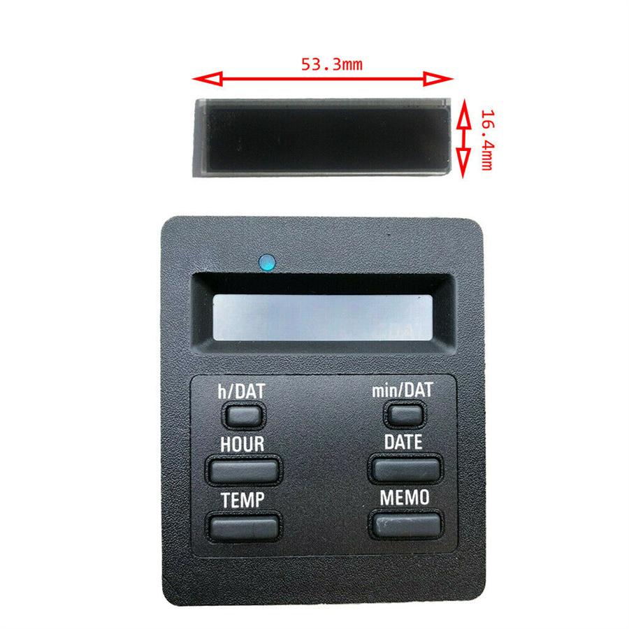 1x LCD Display For BMW E24 E28 E30 6 Button BC1 On Board Computer Unit 1987-1991