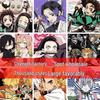 Kit Pittura ad Olio Digitale Anime Demon Slayer Fai da Te per Bambini