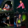 6-Inch Eight-Color Fluorescent Sticks With Hooks Outdoor Camping Emergency Lighting Sticks Night Party To Add To The Fun Concert