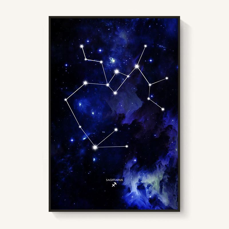 New 30X40CM 5D Diy Diamond Painting Nebula Constellation Embroidery Cross Stitch Home Decor Handmade