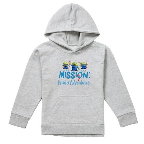 Toy Story Childrens/Kids Mission Winter Adventure Aliens At Christmas Aliens Heather Pullover Hoodie
