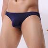 Summer Bulge Pouch Thongs Trunks Sexy-Low Rise Bikini Briefs Underwear For Mens