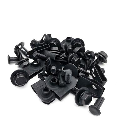 Para Infiniti Nissan Cubre Cárter Motor Tornillos de Carrocería Clips de Aleta 28 PCS