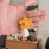 Cartoon Key Ring Personalised Duck Keychain Cute Animal Keychain  Car Key Decoration