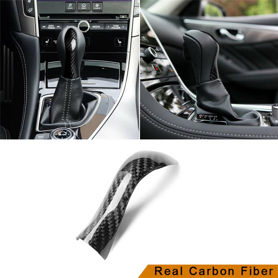 Gear head sequins-Q50 real carbon fiber