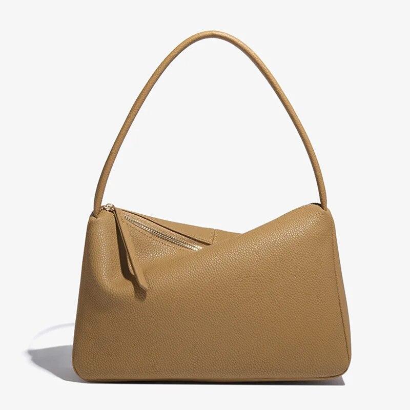 

Zency Элегантная женская сумка из натуральной кожи в стиле ретро с верхней ручкой коричневый