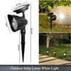 1/2PCS Solar Powered LED Spotlight Outdoor - Waterproof Garden Landscape Light for Pathway, Lawn,Tree Courtyard X-mas Decoration