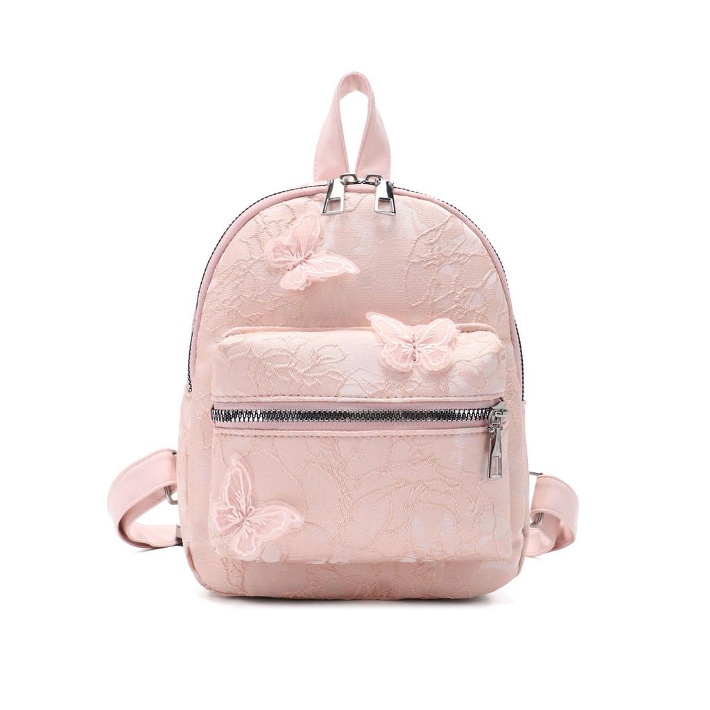 Lace Embroidery Butterfly 2025 New Fashion Leisure Design Trend Travel Backpack Backpack Women