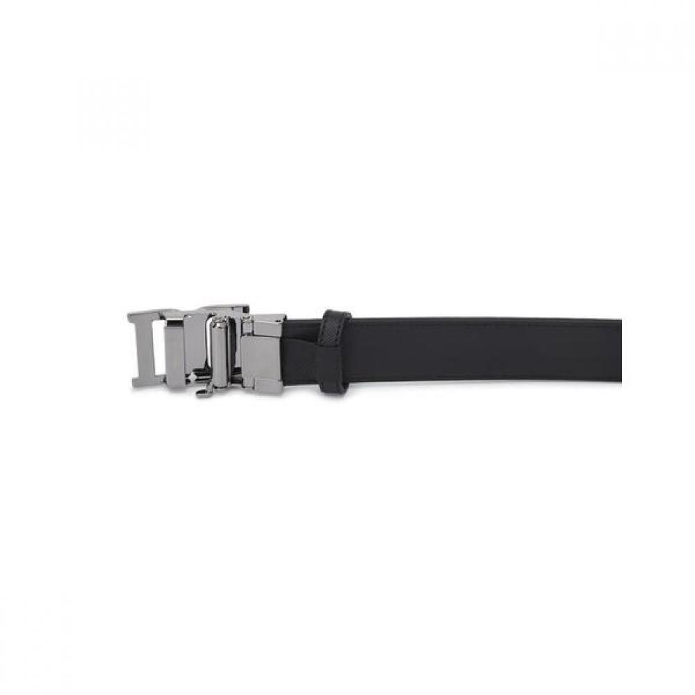 Daks Black Cowhide Automatic Belt Dbbe2e087bk