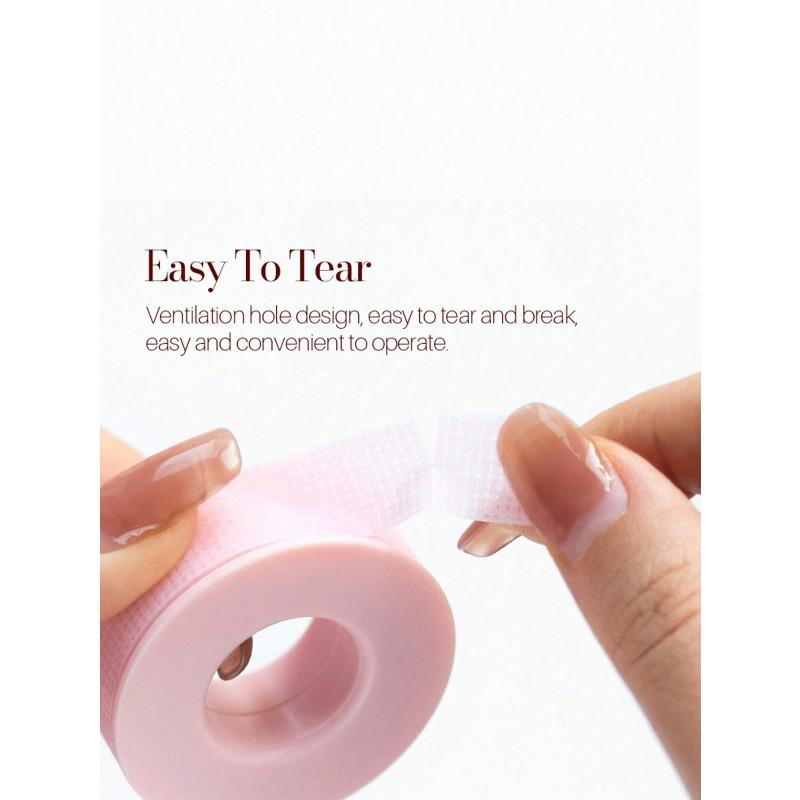 1 Roll Breathable Eyelash Extension Tape, Professional Eyelash Extension Tape Non-Woven Fabric, Self-Adhesive Tape For Eyelash Extension Application