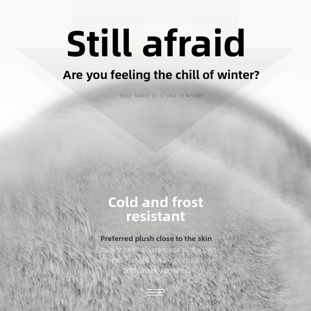 Casual Warm Earflaps Soft Ear Warmers Fashion Winter Ear Muffs  for Men Women