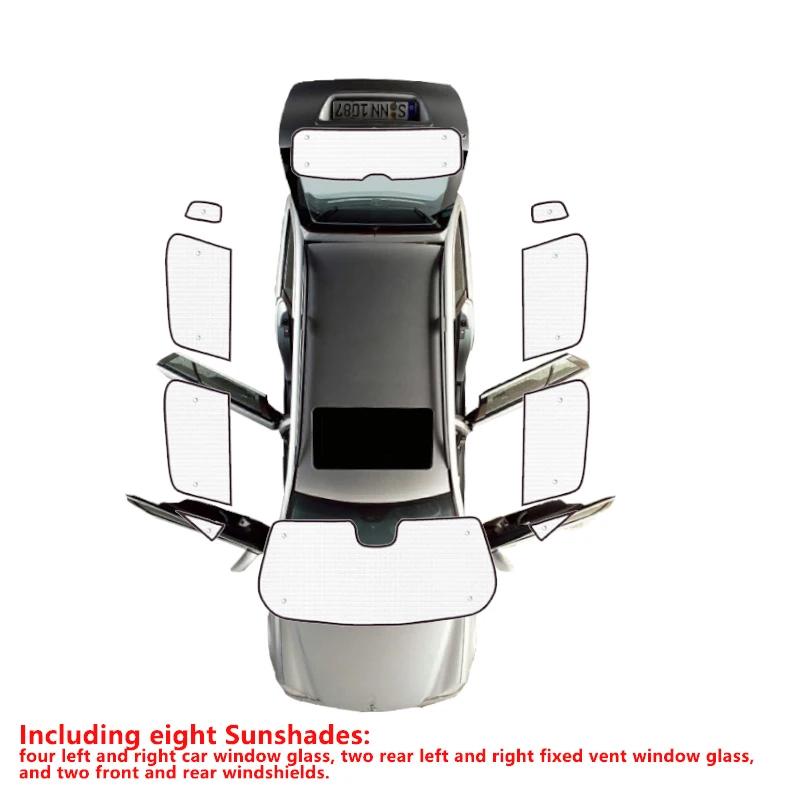 For Jeep Renegade 2015~2024 2017 2023 Car Sunshade Auto Window Curtains Sun Protection Stickers Sunshading Board Accessories Re1