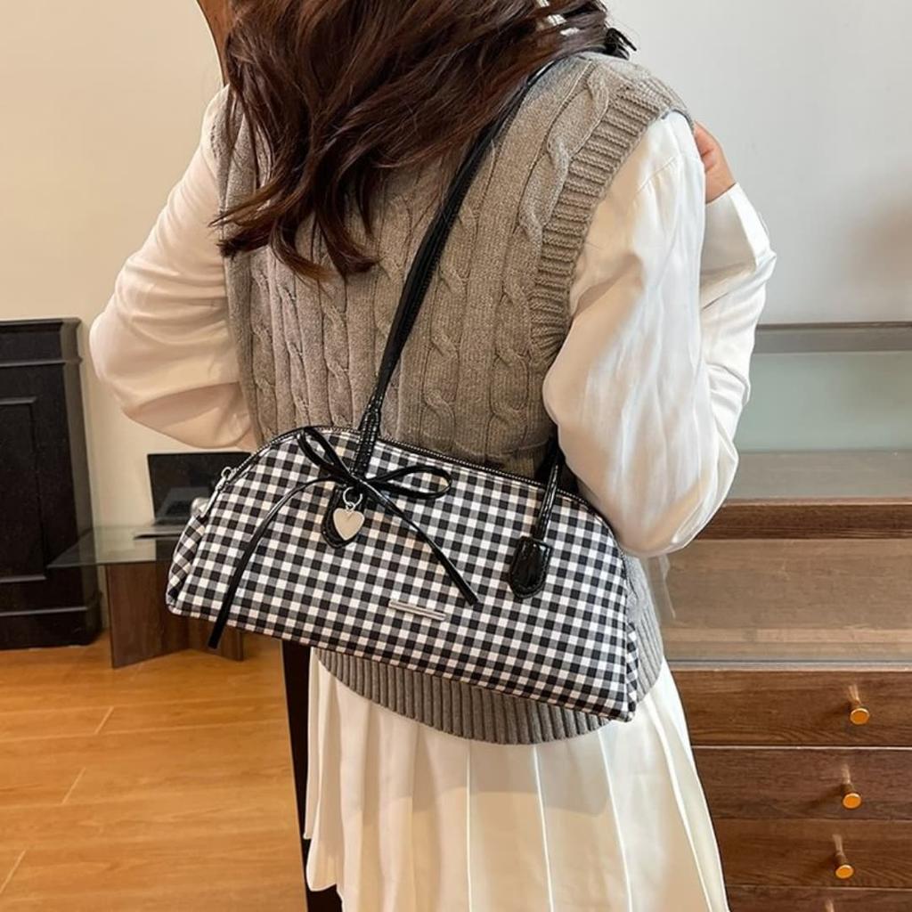New fashion handbag bow decoration shoulder bag