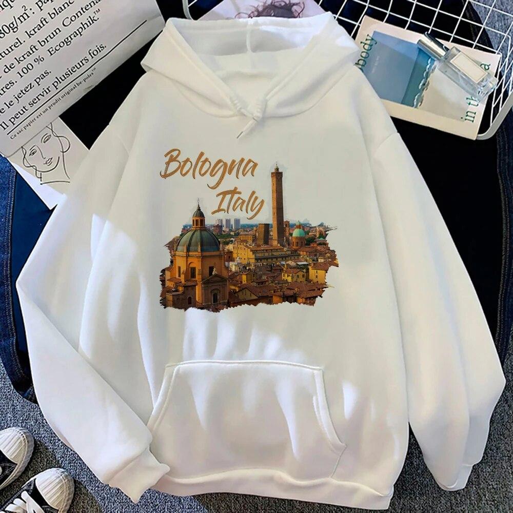 Italy Hoodies Women Anime Anime Long Sleeve Top Sweater Hoddies Women Streetwear Sweatshirts Unisex
