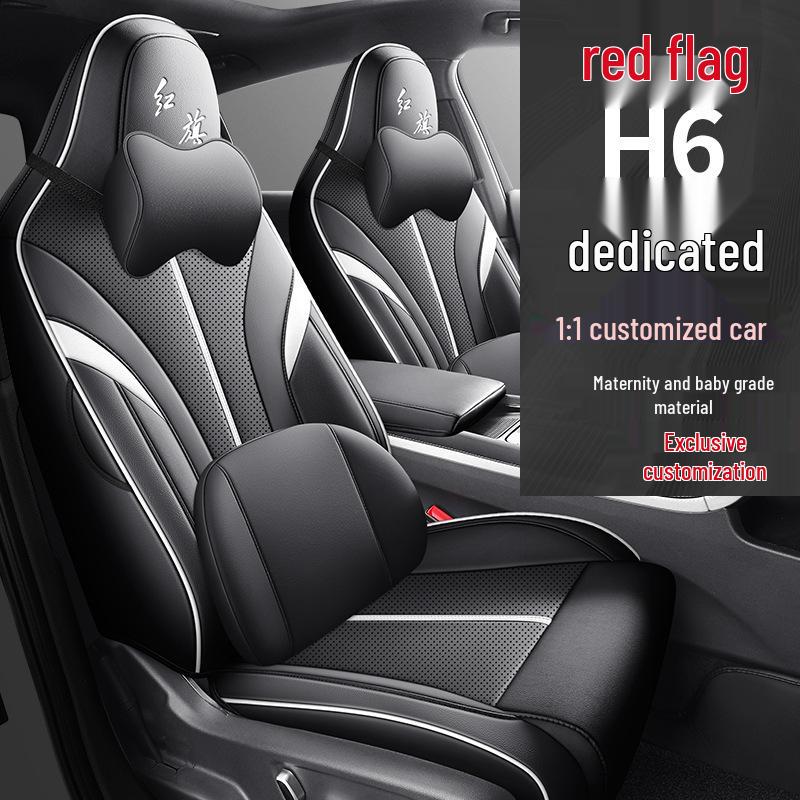 Hongqi H6 Leather Seat Cover: All-Season, Full Wrap, Custom Fit