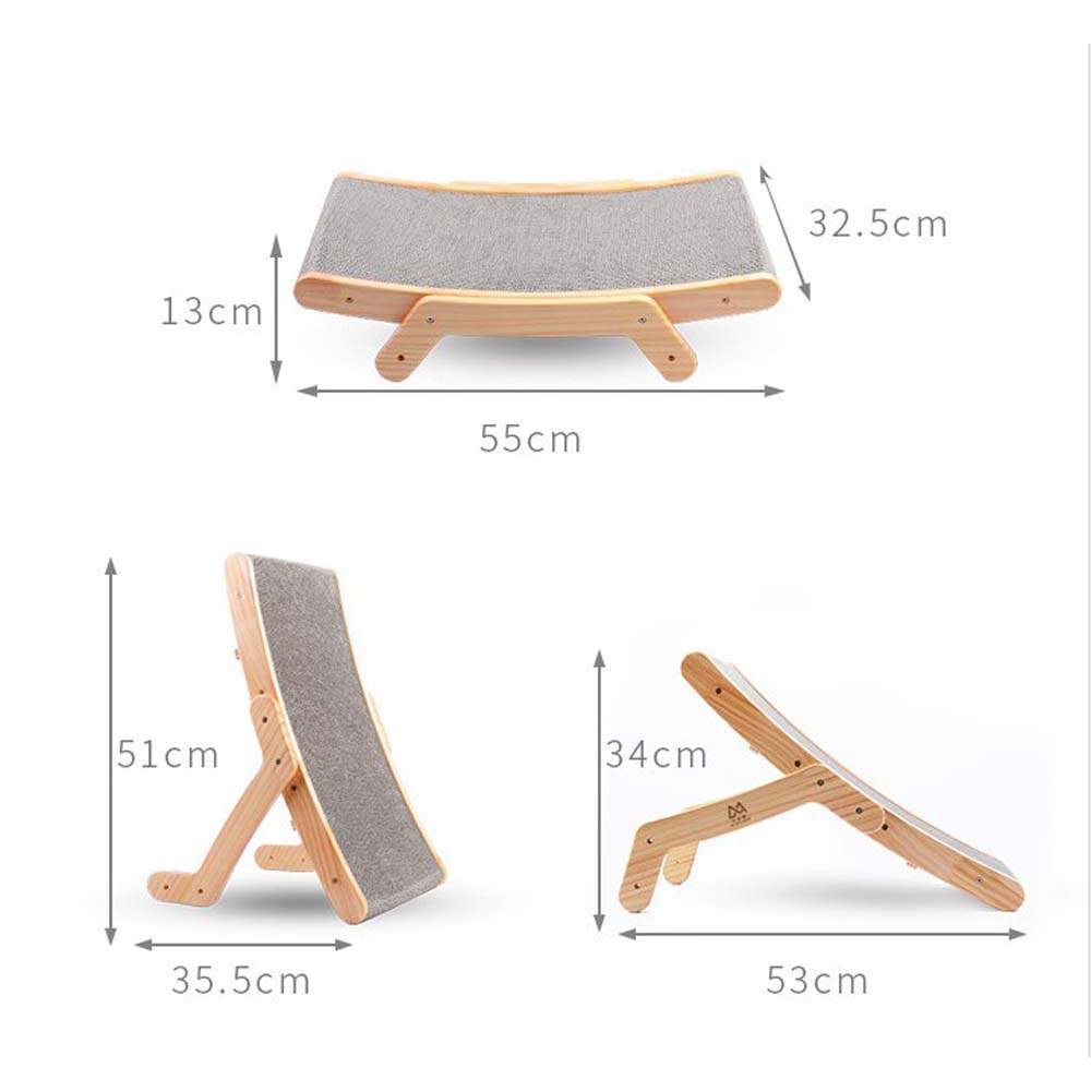 horizontal scratching pad