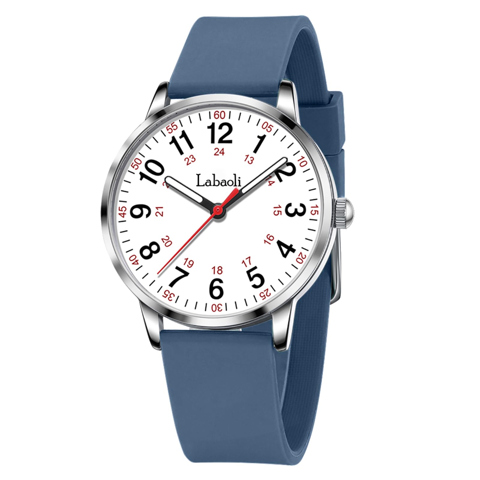 

Stylish leather top brand simple easy to fashionable watch for high school students women s wristwatch, blue, waterproof, ultra-thin, strap, leather,