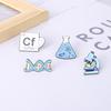 Creative Cartoon Table Lamp Brooch with New Alloy and Baked Enamel Cup Shape Badge
