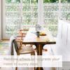 Privacy Window Film, Rainbow Window Cling, Decorative Vinyl Stained Glass Covering, Non-Adhesive Film, Sun UV Blocking