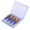 4 stk Tennplugger Titanlegering Erstatning for GY6 150cc 200cc KAZUMA SUNL ROKETA D8TC Pocket Bike