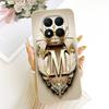 For Xiaomi Redmi Note 15 Pro+ 15Pro 5G Feather Crown Initial Letter Phone Case For Redmi Note 15 Pro Plus 5G Soft Silicone Cases