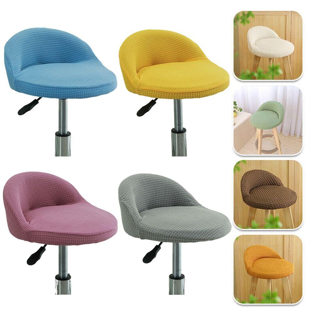 Integrated Dining Chair Cover Low-back Chair Covers  For Banquet Hotel Dining Home Decoration