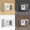 Mini 17E Electronic Safe: In-Wall Coin-Operated Piggy Bank for Households