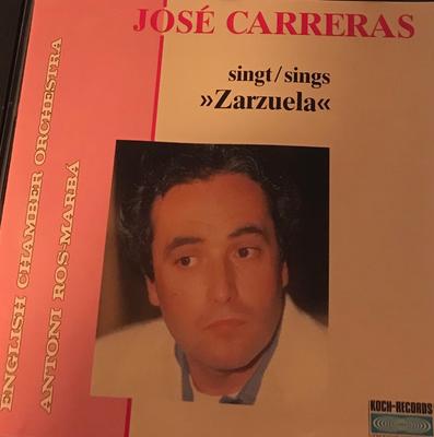 CD JOSE, ECO; ROS-MARBA RACING - Carreras Sings Zarzuela 321948H1 Koch Records En Autriche Classique Occasion
