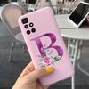 For Xiaomi Redmi 10 Case Simple Fashion Letters Cover 6.5'' Silicon Soft TPU Case For Xiaomi Redmi 10 Redmi10 Coque Funda Bumper