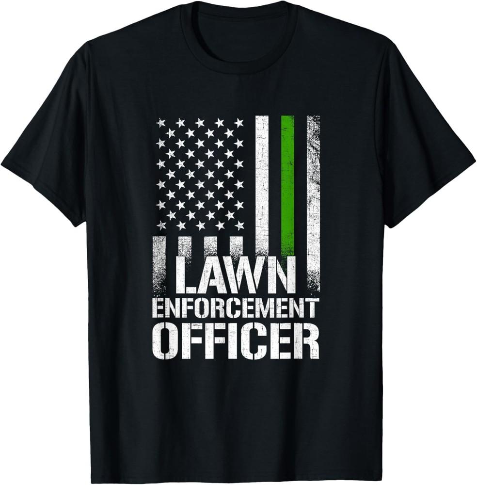 Lawn Enforcement Officer, lawn mowing T-Shirt Unisex T-Shirt L