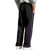 Summer new men's colour blocking casual trousers large size trousers Slim breathable trousers fashionable