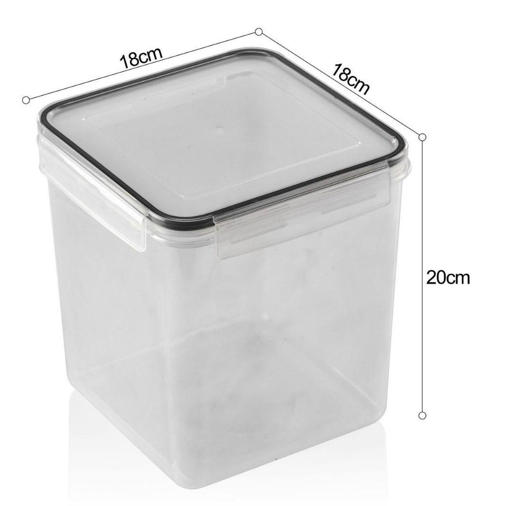 Kitchen Refrigerator Transparent PP Plastic Food Storage and Preservation Box