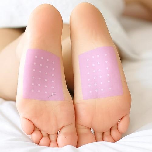 [Social Media Trend] Kyusoku Jikan Acupressure Gel Sheets (12 sheets x 3 sets) + Diane Bonheur Bath Additives x 1
