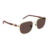 Gucci Full Frame Square Sunglasses Men sunglasses Gold GG1799S