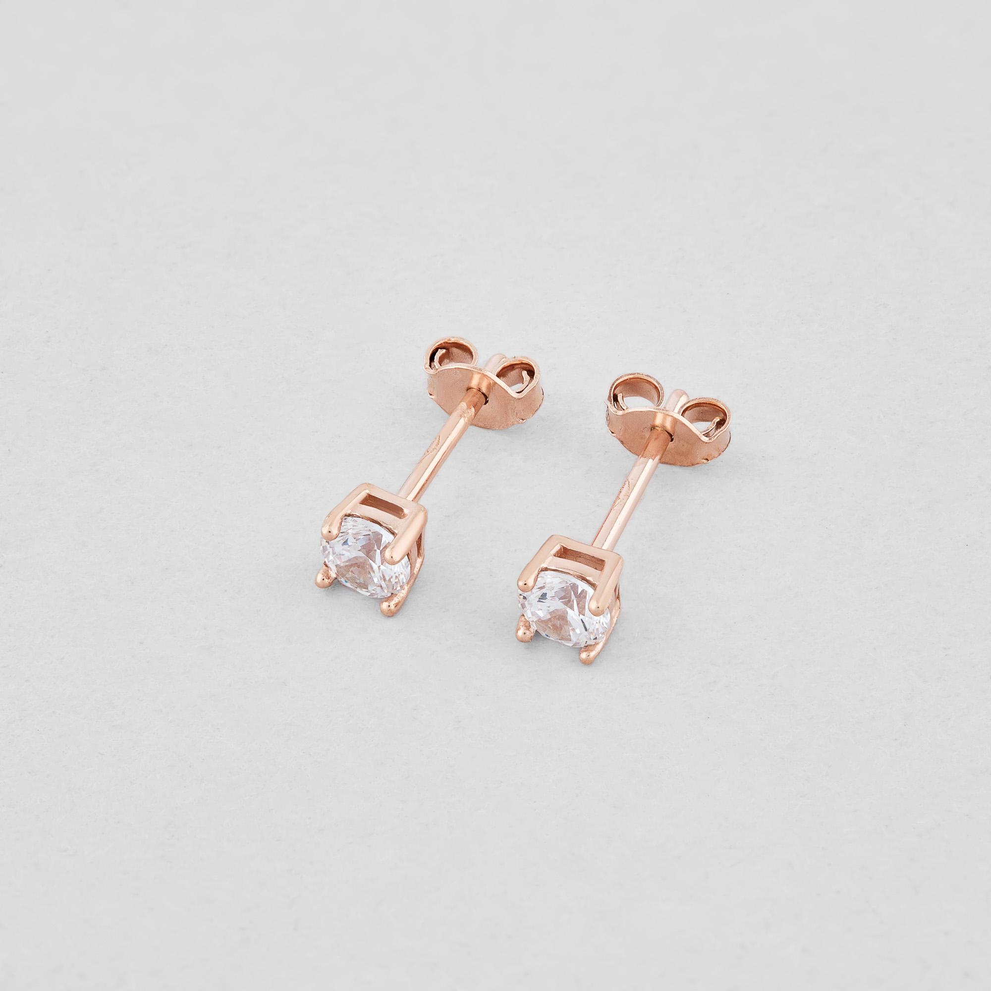 

Срібні сережки-підвіски з позолотою. білий