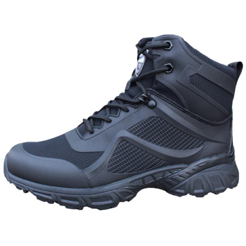 Men's Ultra-Light Tactical Mesh Boots - Breathable, Shock-Absorbing Summer Training and Security Footwear