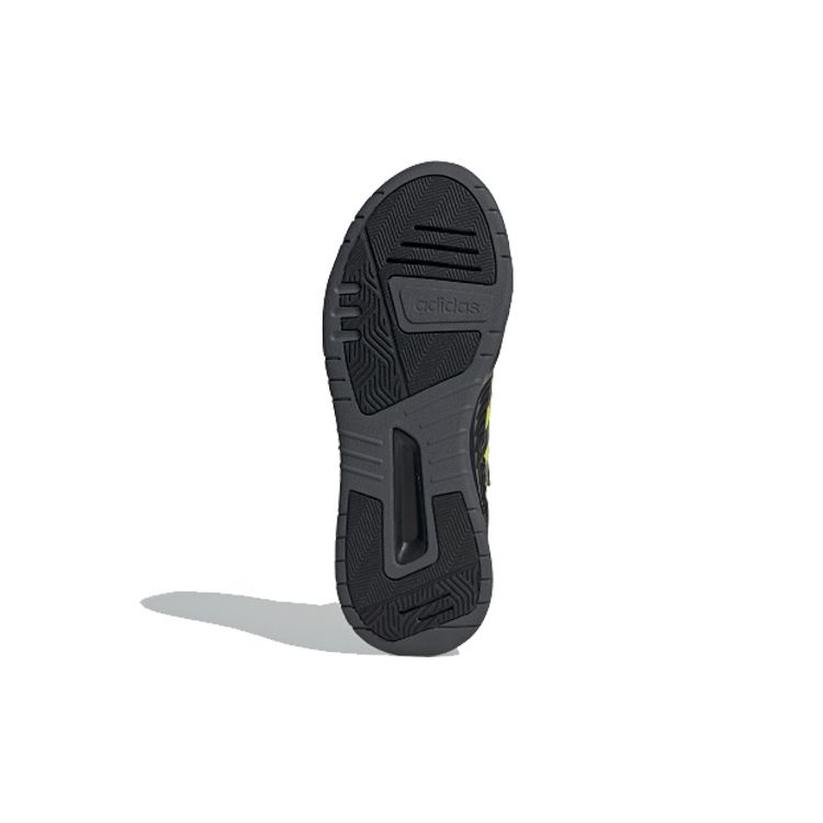 adidas Neo Bball 90S Comfortable Versatile Shock Absorption Low Top Lifestyle Casual Shoes Men Sneaker Black Gray Yellow EG9027