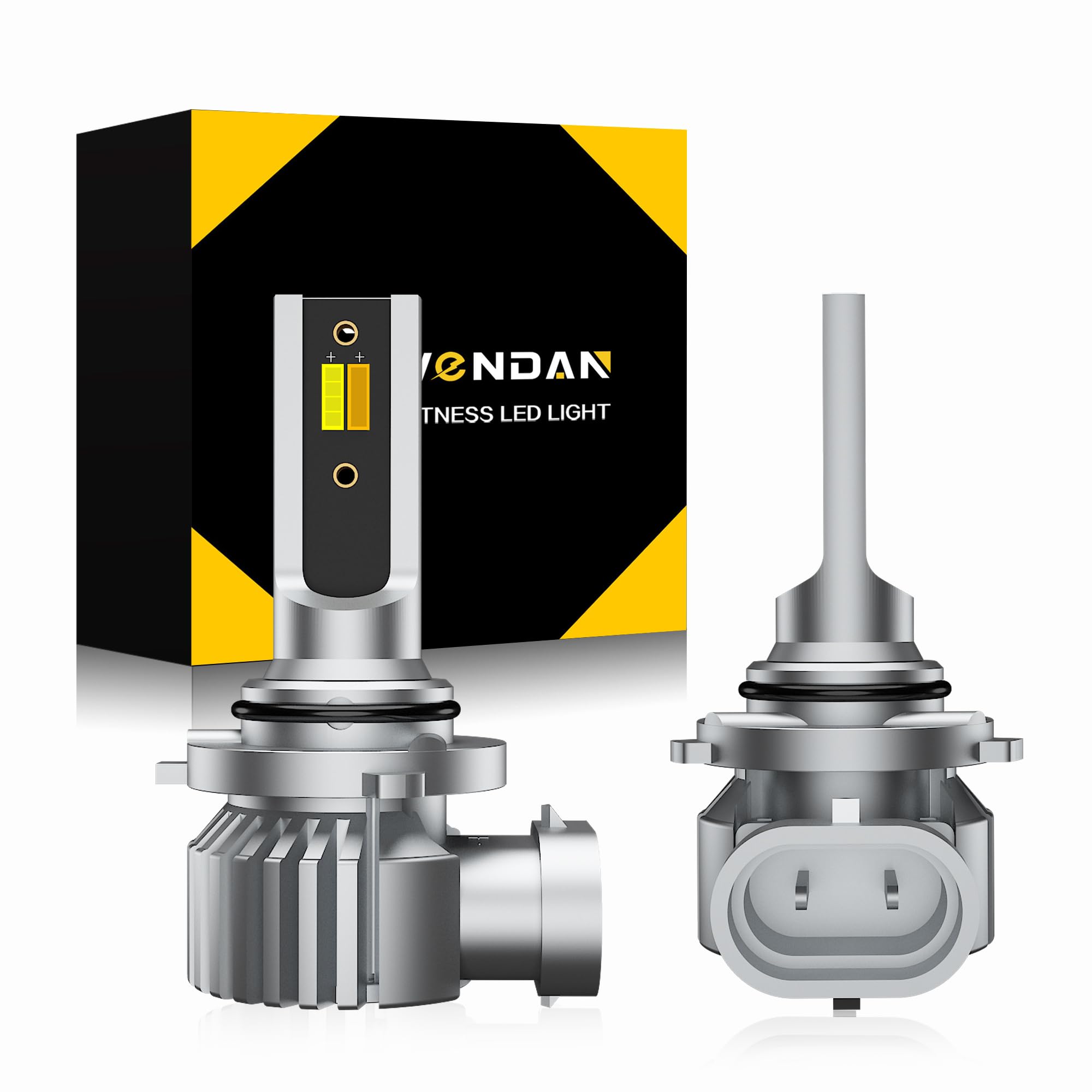 CIWENDAN HB3/HB4 dual use LED fog lamp, 14000LM, 2 color белый