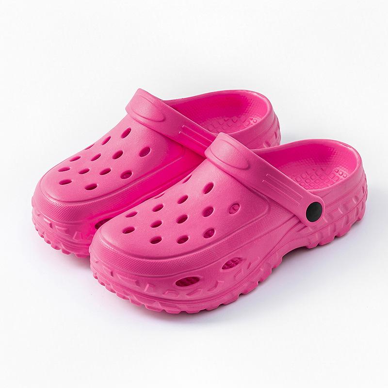 Dámské plážové sandály s tlustou podrážkou z EVA, s protiskluzovým povrchem a embosovanou texturou