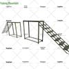 Professional Working Dog Obstacle Course Training Equipment
