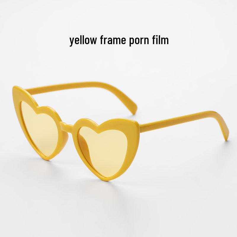 2022 Heart-shaped European & American Style Women's Fashion Slimming Sunglasses