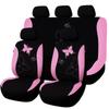 Universal Flat Cloth Car Seat Cover Non-slip Design Front Set
