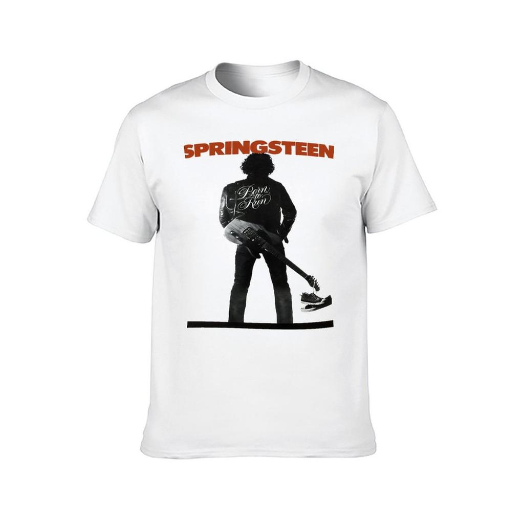 Band T Cotton Day Shirt Men Movie Casual Man Shirt T Songwriter Woman Classic Singer First T-Shirt Bruce American Man Awesome
