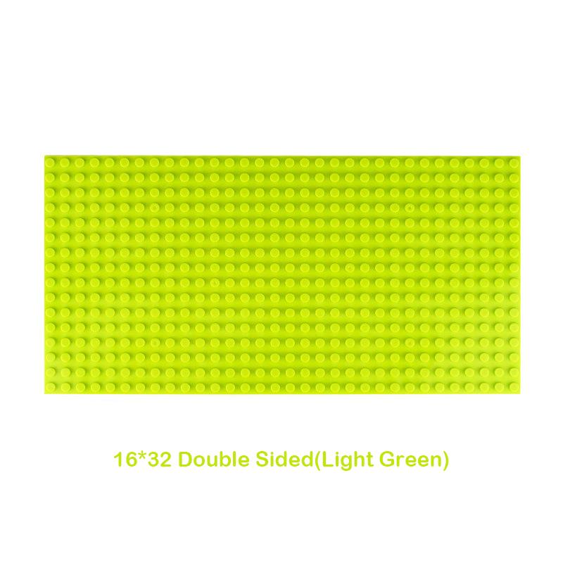 Płytka bazowa 32x32 punkty dwustronna na klocki 16x16 City Classic Płytki blokowe DIY Plastikowy mały blok Część do montażu Zabawka