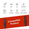 1/4inch to XLR Female Adapter 6.35mm Female to XLR Female Adapter Female Plug to XLR Converter for Guitar Microphones