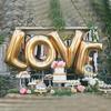 Elegant Gold Silver 16" Foil Letter Number Balloons For Birthday Party Decor