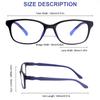 7PCS Fashion Anti-Blue Light Reading Glasses Ultra-Light Eye Protection Readers Eyewear Unisex Elegant Comfortable Presbyopia