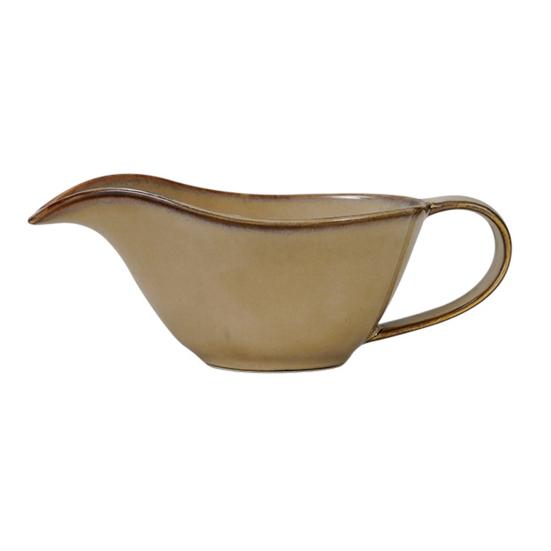 Yousheng Sauce Cup Ceramic Handle Design Dishwasher Safe Wide Spout No Mess Pouring Sauce Serving Pitcher Home Kitchen Decor